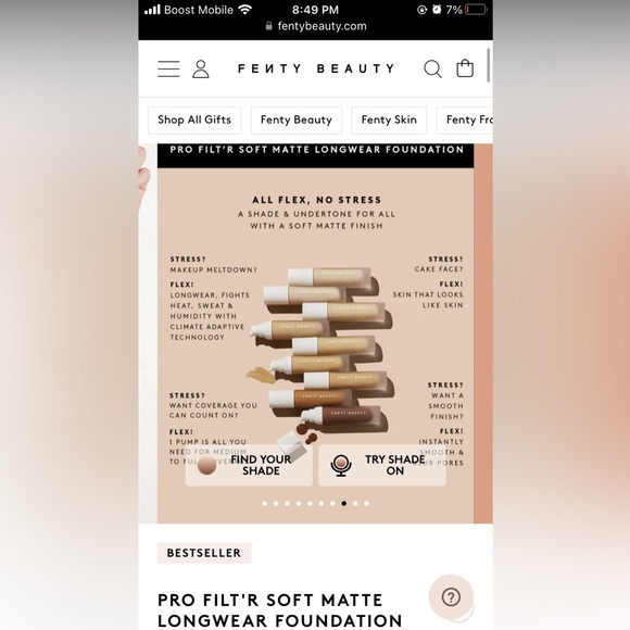 PRO FILT'R SOFT MATTE LONGWEAR FOUNDATION - Picture 5 of 5